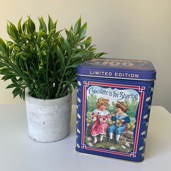 VINTAGE Jersey Milk 100 Years Celebration Special Edition Tin Canister - Picture 2 of 4